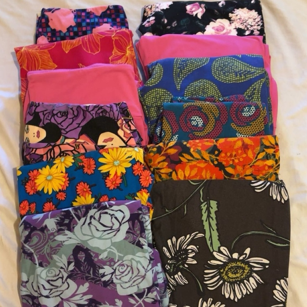 GUC Lularoe OS leggings 4 for 10$